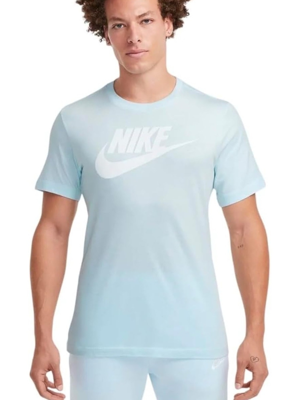 NWT Nike NSW Graphic T-Shirt Glacier Blue AR5004-474 Size 3XLT